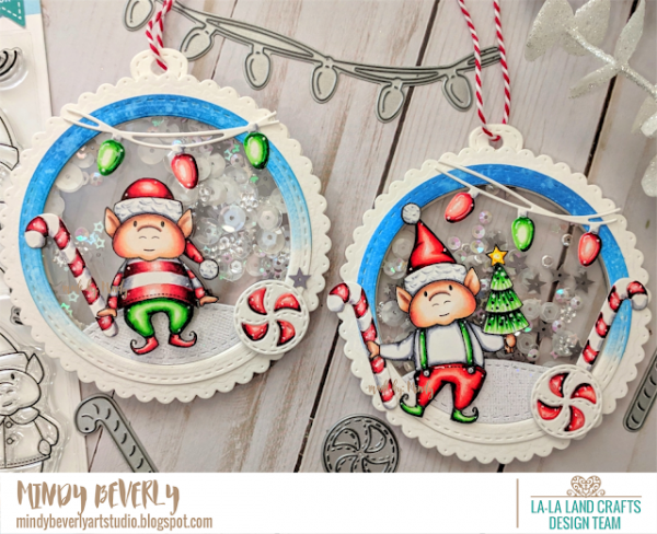 Christmas Elf Shaker Ornaments