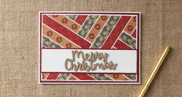 Washi Tape Christmas Card