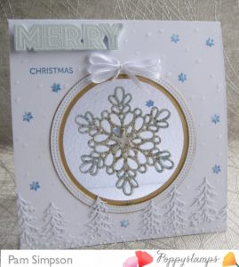 Snowflake Spinner Card