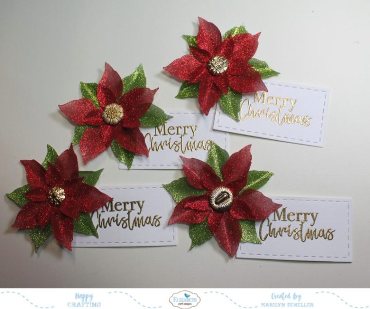 Poinsettia Gift Tags