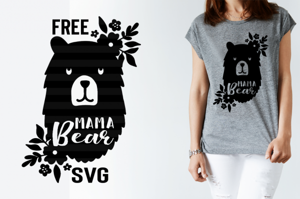 Mama Bear SVG Cut File