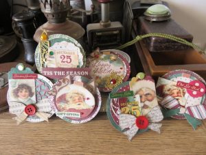 Christmas Artist Trading Coins