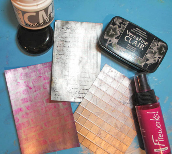 Get a Metallic Look with Creative Medium