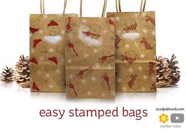 Easy Holiday Gift Bags