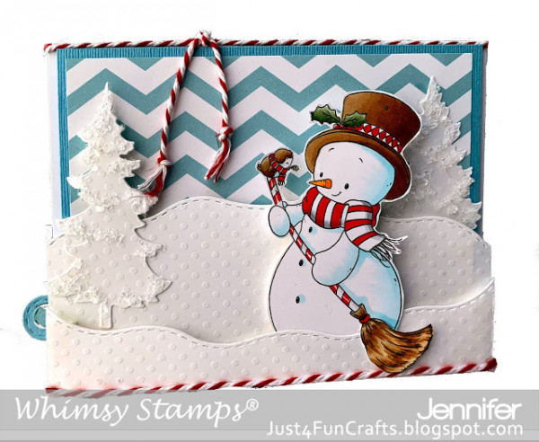 Snowman Sweeper Card