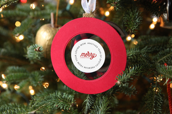 Subscription Gift Card Ornament