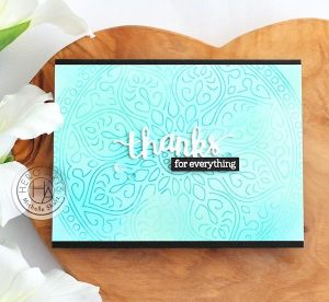 Mandala Thank You Card