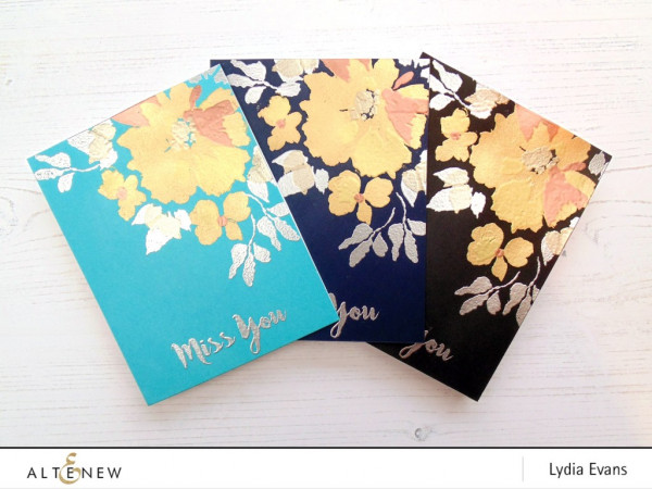 Layered Heat Embossing Stamping