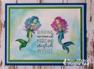 Mermaid Mirror Stamping