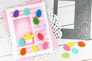 Easter Card with Die Cuts