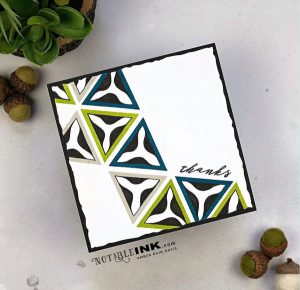 Geometric Masculine Card