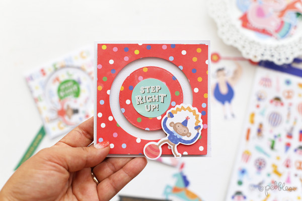 Circus Party Spinner Invite