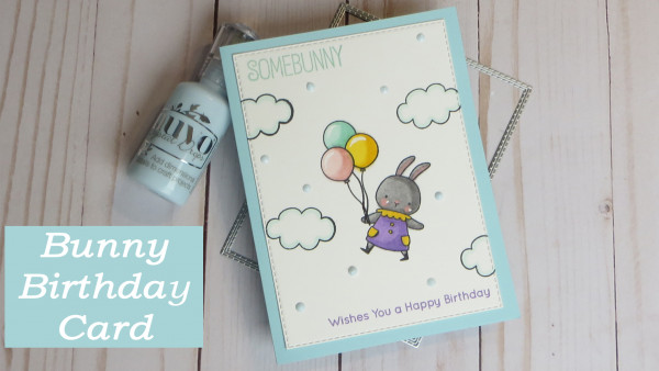 Bunny Birthday Card