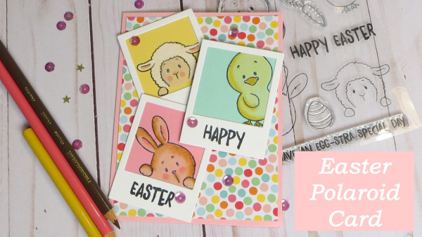 Polaroid Easter Card