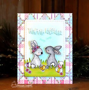 DIY Pattern Paper Easter Card