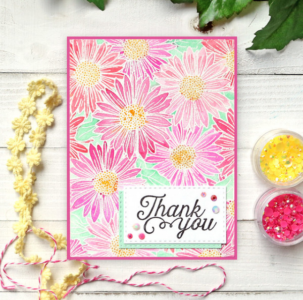 Daisy Cards - 2 Stamp 5 Ways