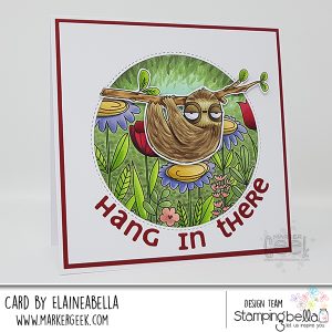 Funky Sloth Card