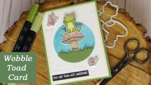 Wobble Toad Card