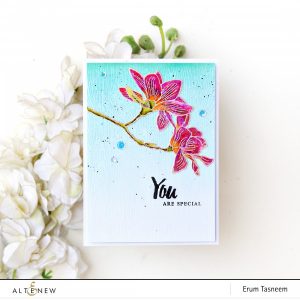 Easy Watercolor Floral Card