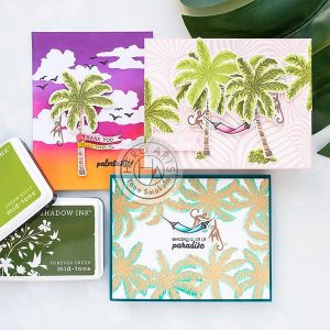 3 Palm Tree Cards