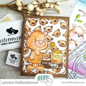 DIY Pattern Paper with Small Stamps