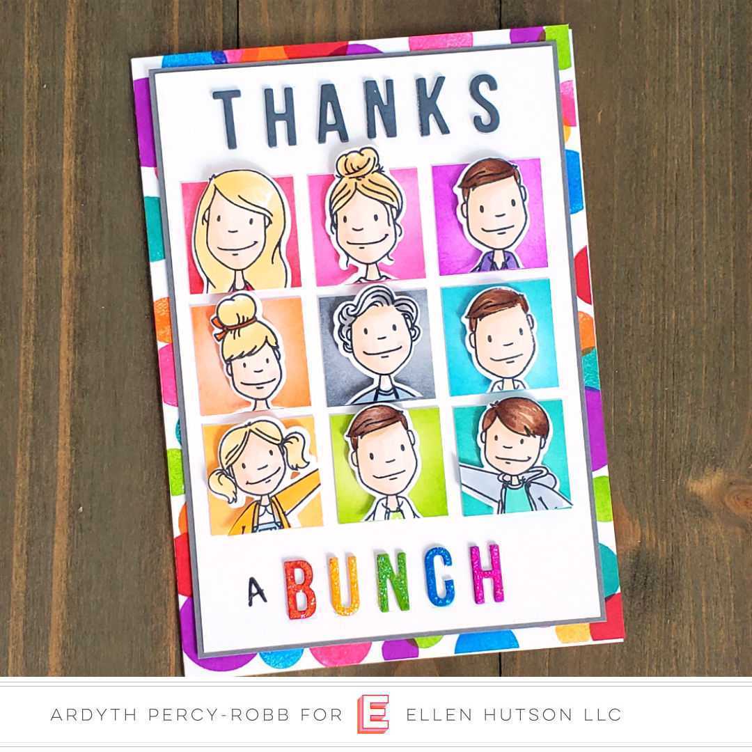 Brady Bunch Inspired Card