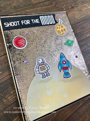 Moon Landing Card