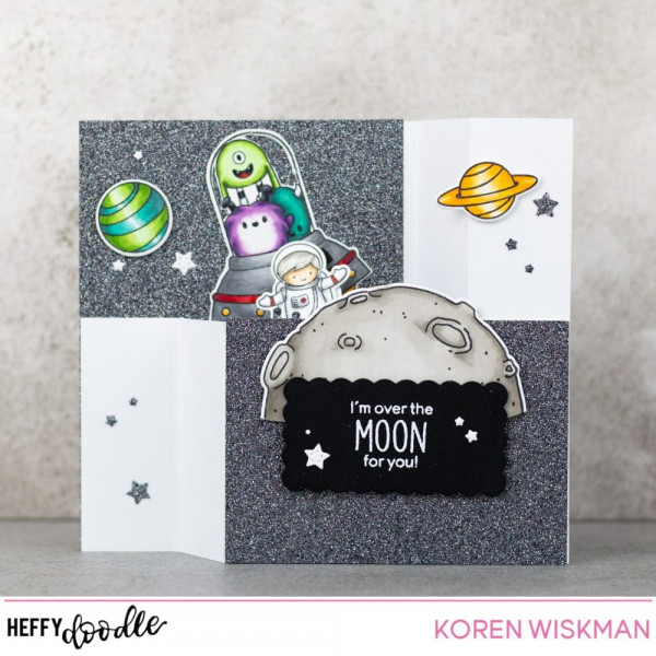 Astronaut Wiper Card