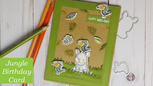 Jungle Birthday Card