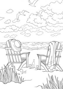 5 Seaside Coloring Pages