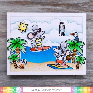 Surfing Mouse Card