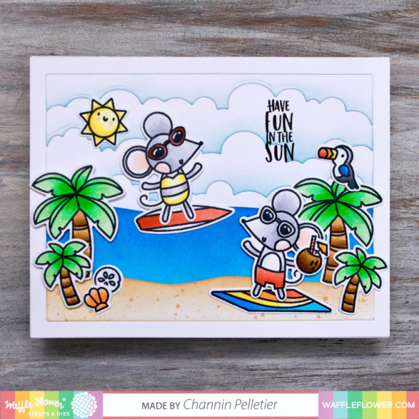 Surfing Mouse Card