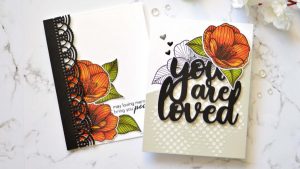 Fall Color Floral Cards