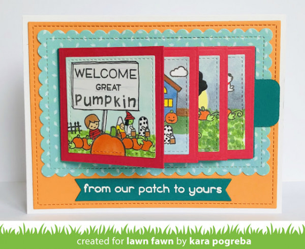 It's the Great Pumpkin Flip Card