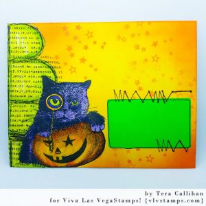 Halloween Mail Art Envelope