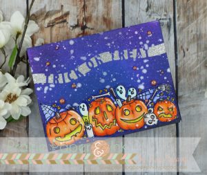 Jack O' Lantern Halloween Card