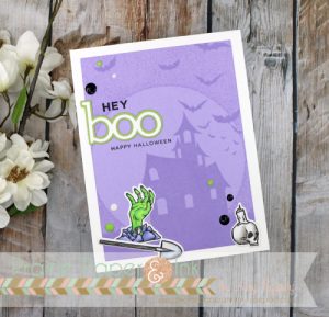 Zombie Halloween Card