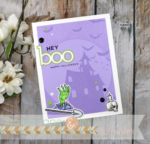 Zombie Halloween Card