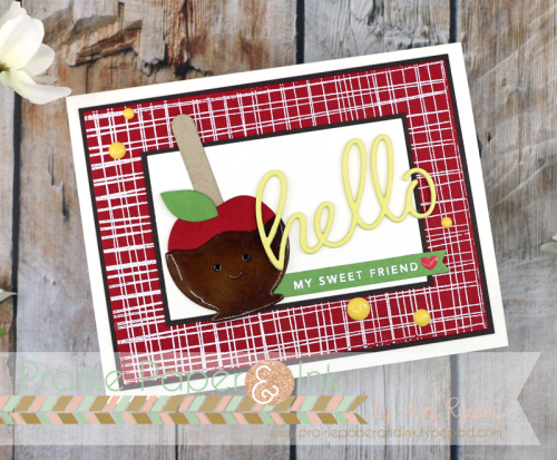 Caramel Apple Card