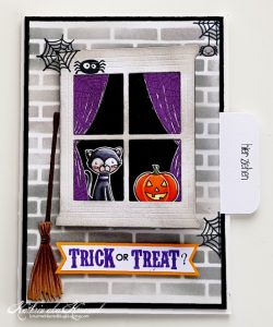 Flip Flap Halloween Card