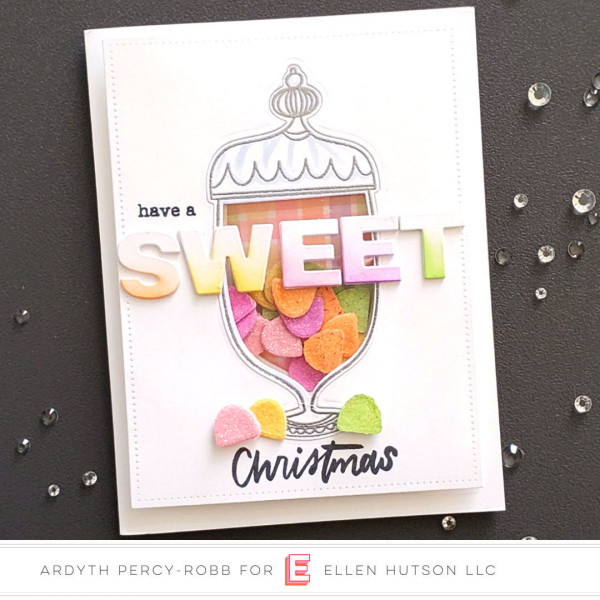 Christmas Candy Shaker Card