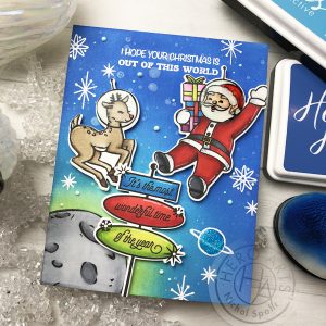 3 Retro Christmas Cards