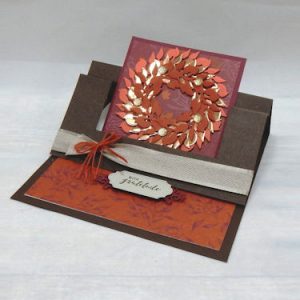 Fall Swing Easel Card