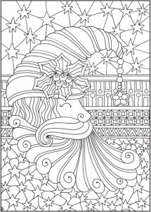 Entangled Christmas Coloring Pages