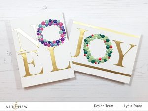 Holiday Wreath Letter Cards