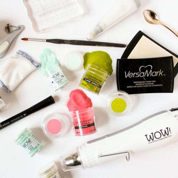 Heat Embossing 101 Stamping