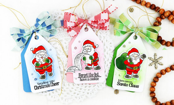 Santa Claus Card and Tag Ideas