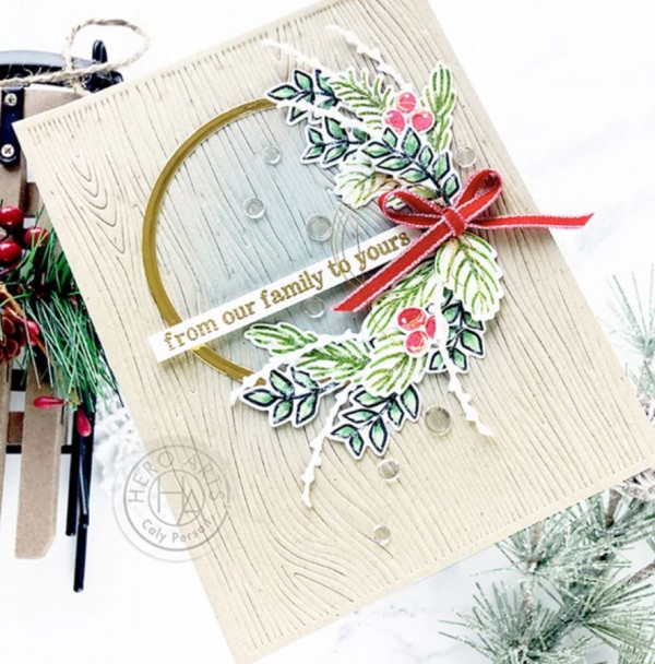 Christmas Wreath Card