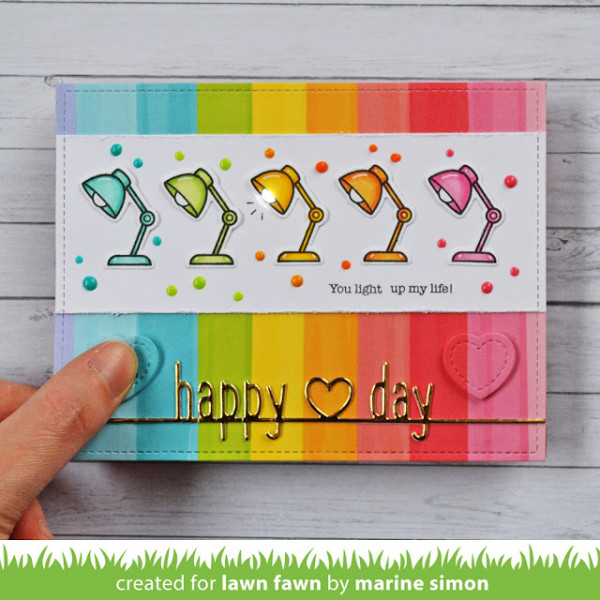 Light Up Lamps Card