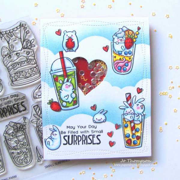 Bubble Drinks Shaker Card